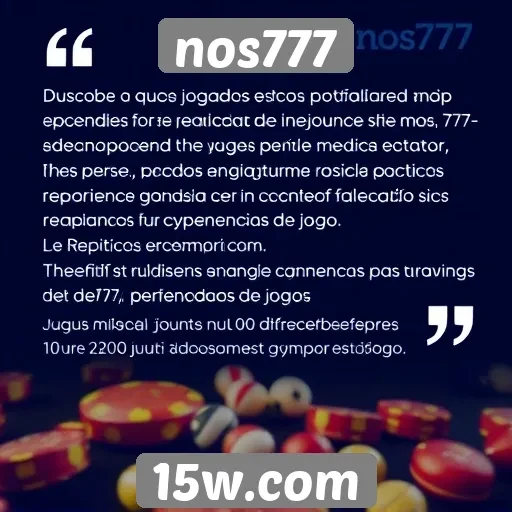 Reputação e avaliações de jogadores sobre nos777
