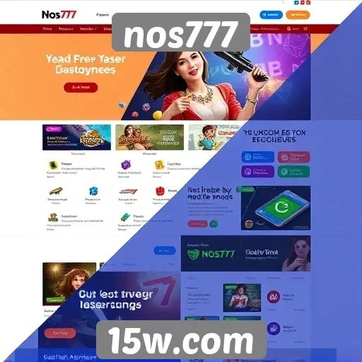 Evolução do design do site nos777
